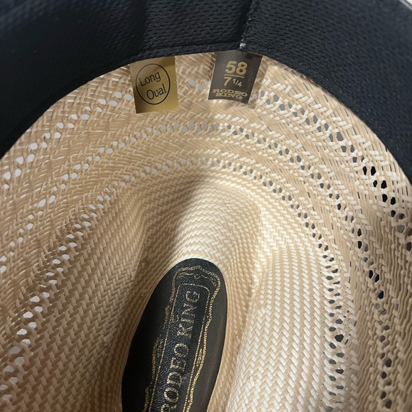 Rodeo King 25x Triple Time straw hat - Picture 5 of 6